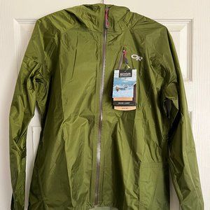 NWT Outdoor Research Helium II rain jacket